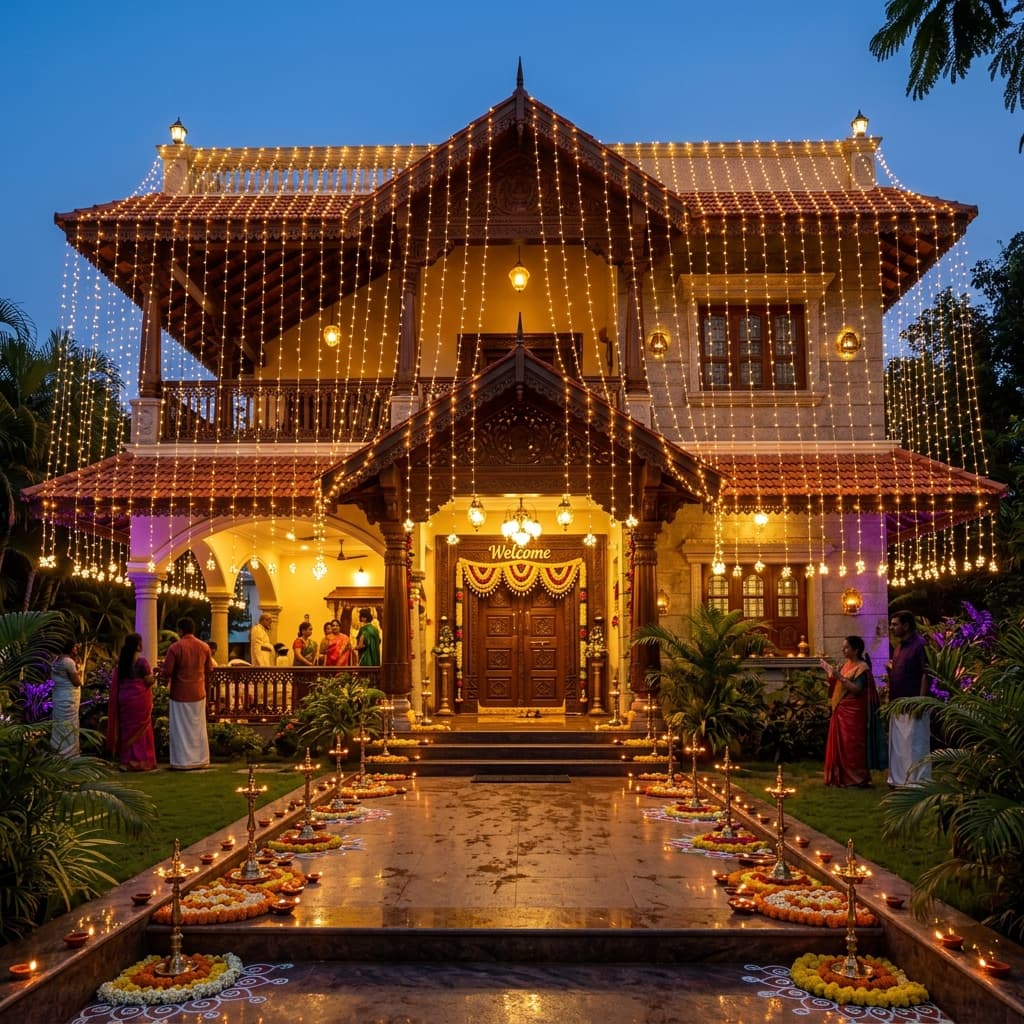 Stunning House Lighting for Every Celebration