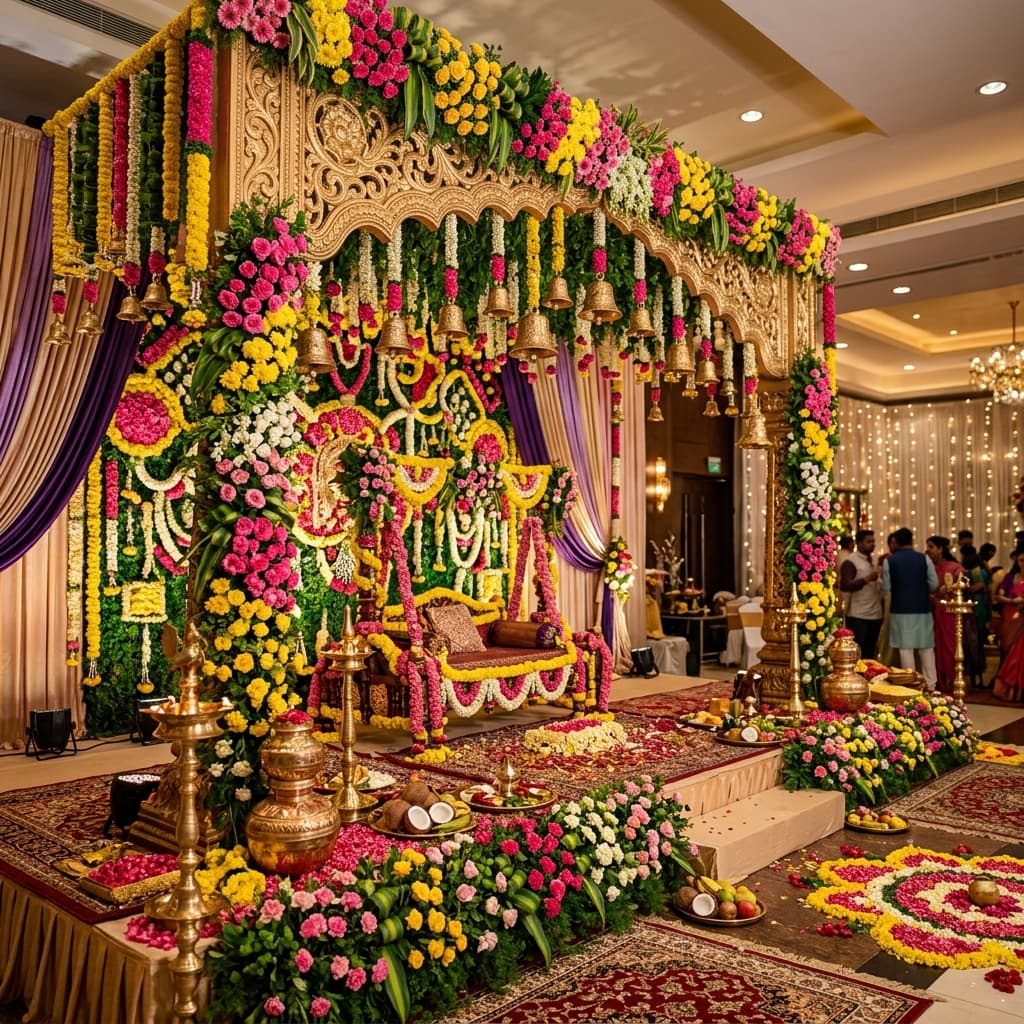 Half Saree Function Celebrations With Royal Grandeur
